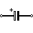 gepolariseerde condensator symbool